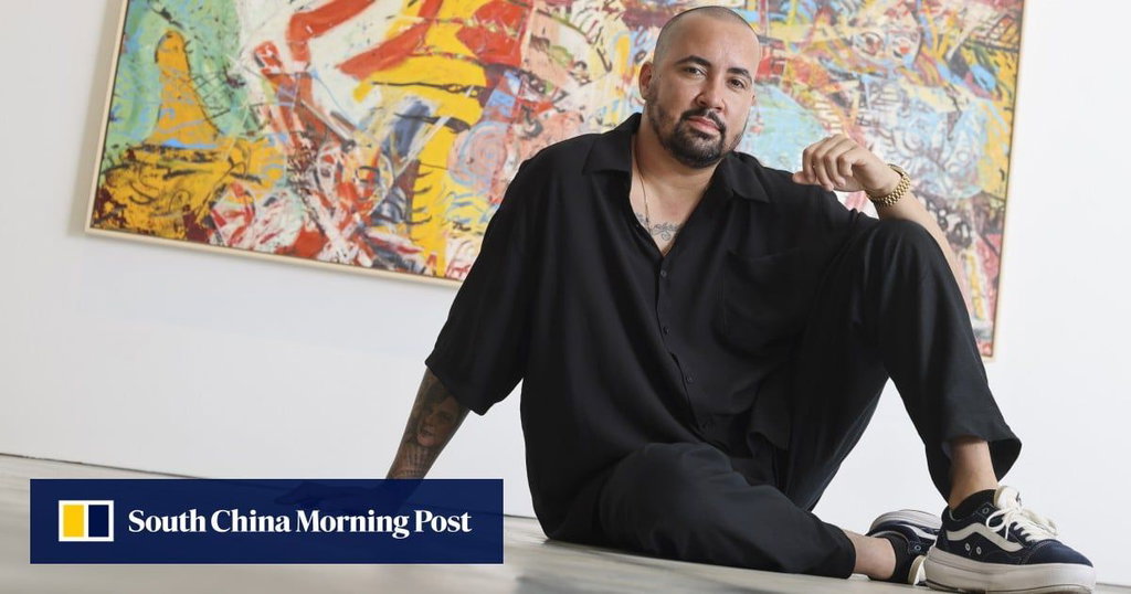 ‘I’m a grandma boy’: Puerto Rican artist Angel Otero on family, ‘skin’ paintings and his unusual choice of studio