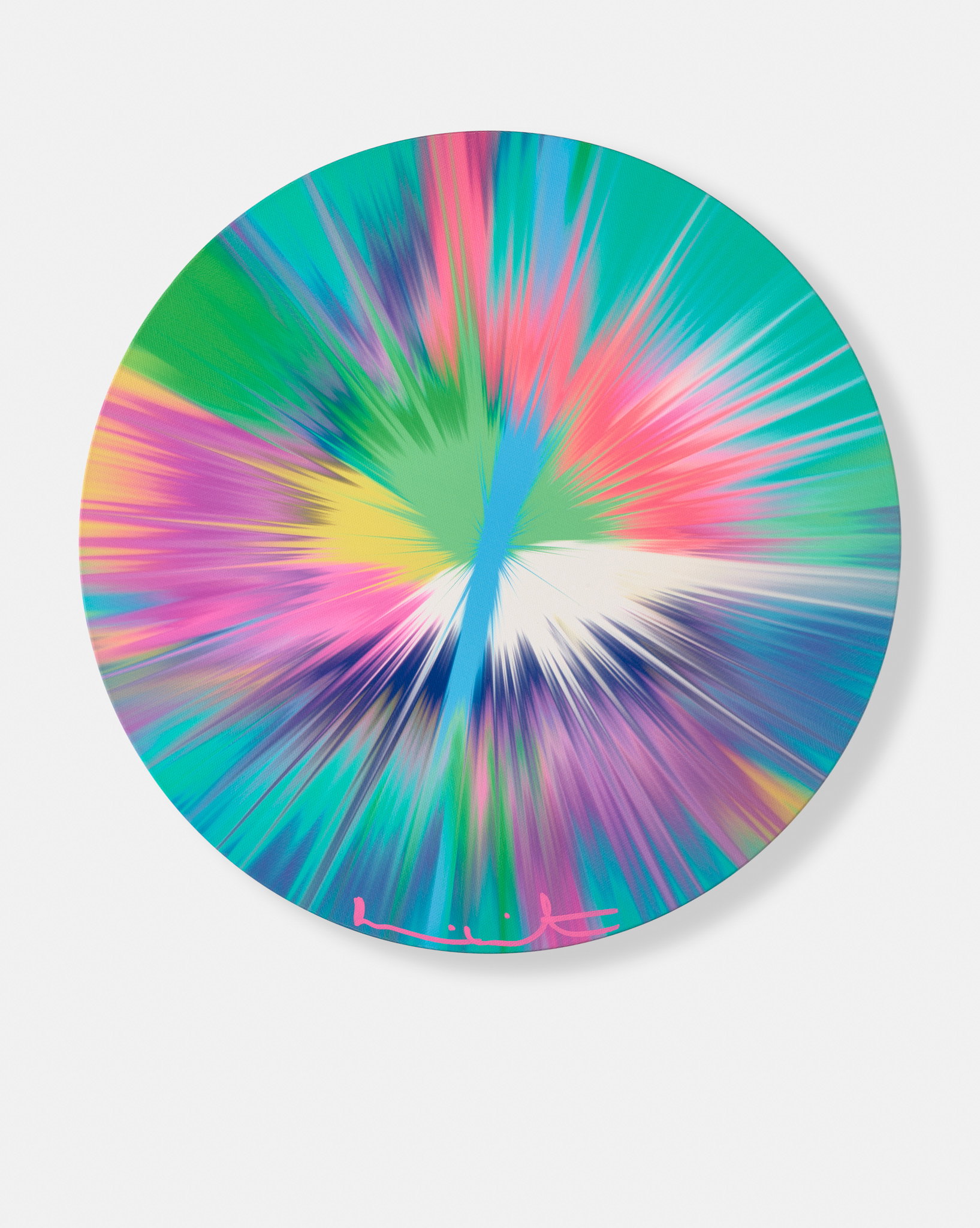 Beautiful, Quite Bewildering, Infinitely Advanced, Most Enlivening, Long Unadorned And Rare Vapor Painting image #1 main image