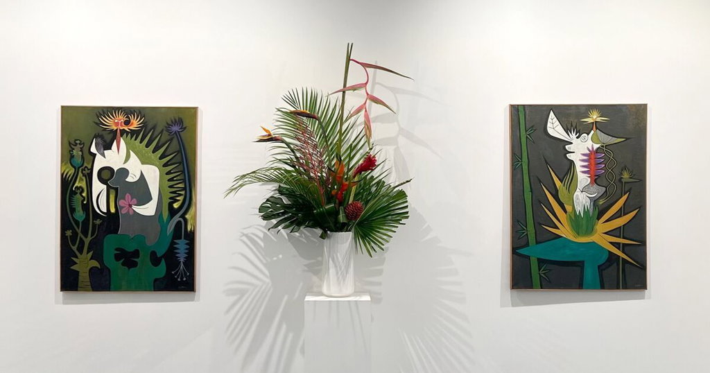 Art historian delves into Ralph Iwamoto's surrealist paintings of Hawaiʻi flora