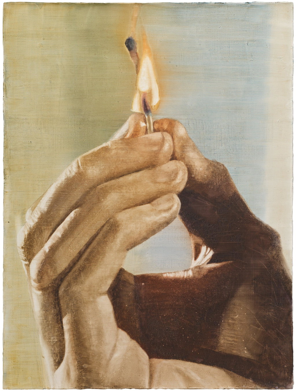 There is a light and it always goes out by Joseph Yaeger sold for $477,300 (695% above estimate). Image courtesy of Phillips