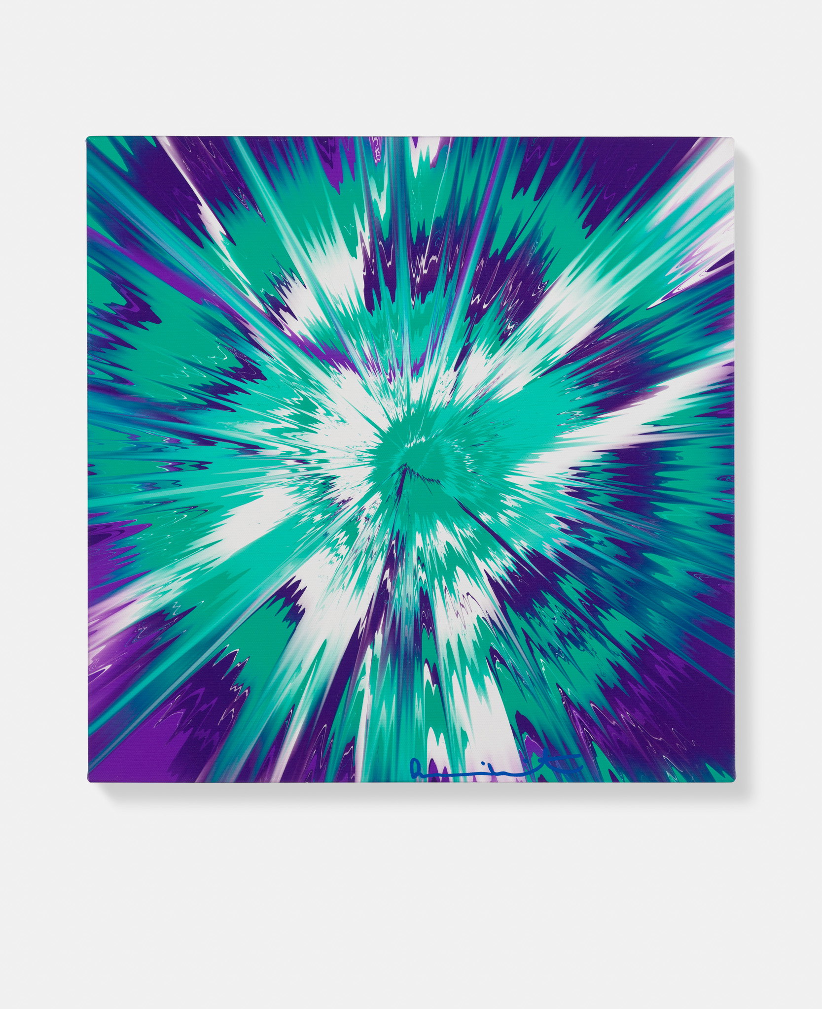 Beautiful, Cold-Emotional Vapor Painting image #1 main image