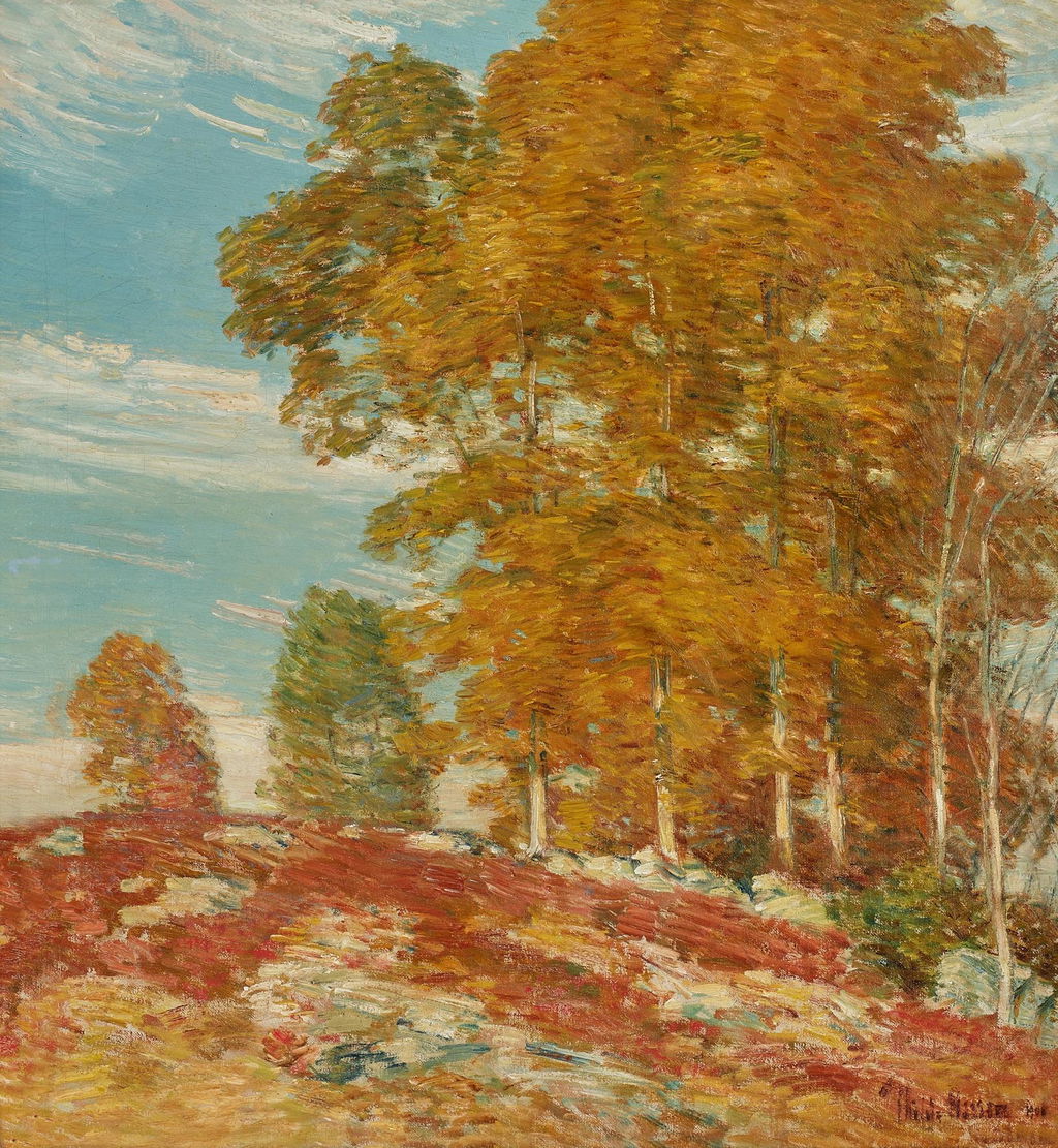 Autumn Hilltop, New England. Image courtesy of Sotheby's