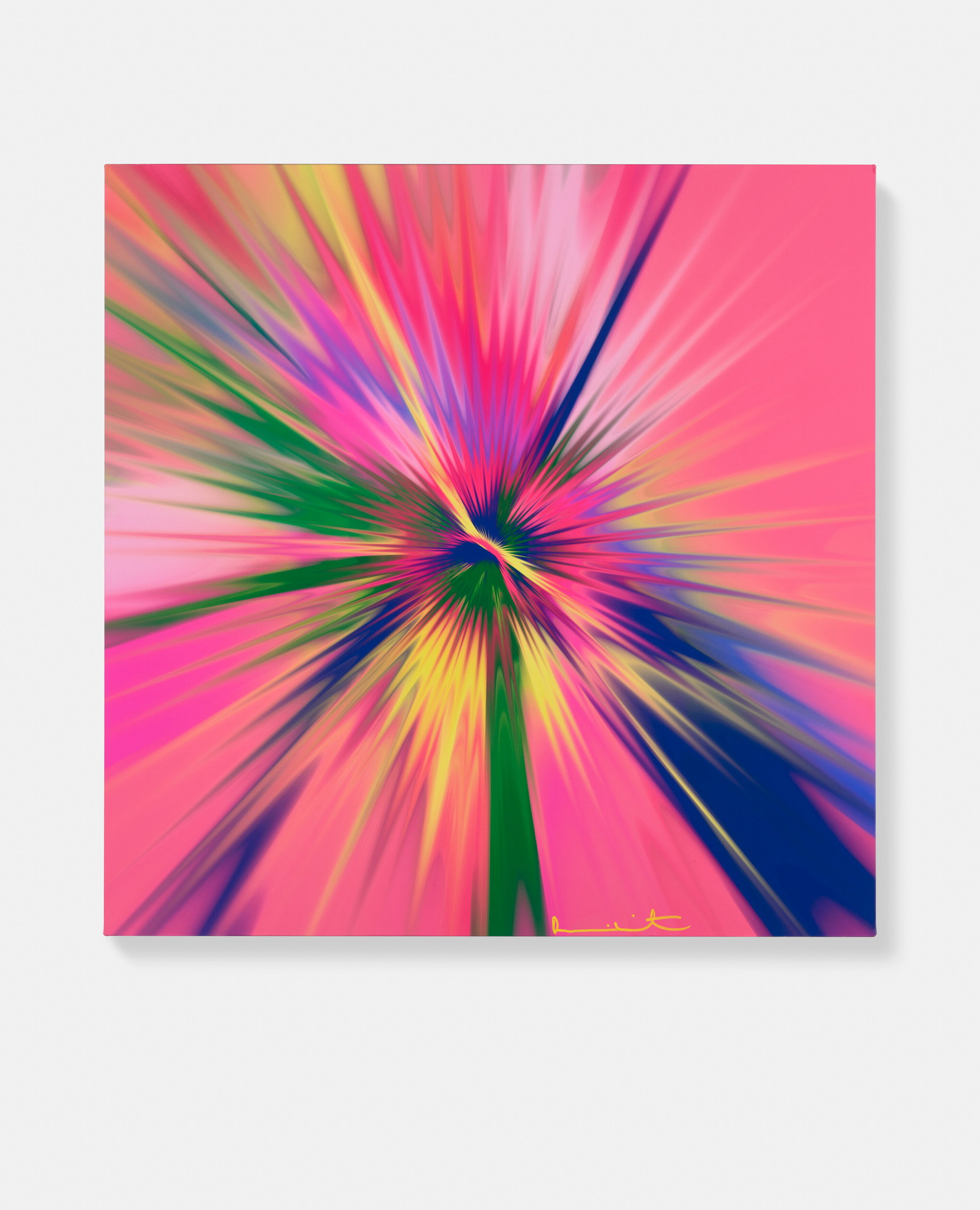 Beautiful, Ever Unchanging, Permanent And Unchangeable Explosion Painting image #1 main image