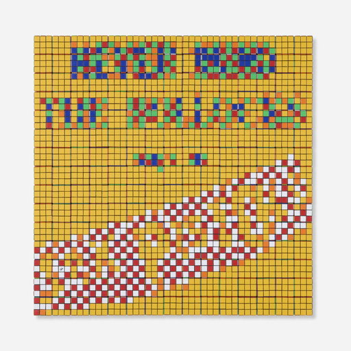 Invader Work Heads to Auction