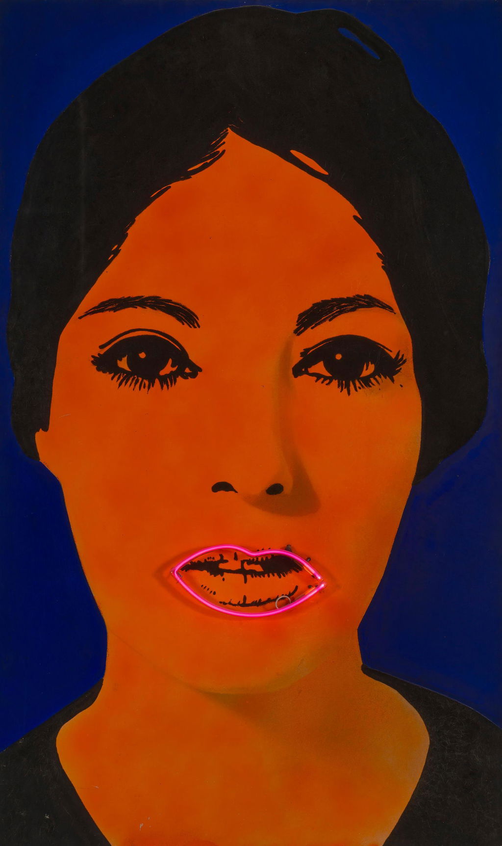 Raysse High Tension Painting by Elaine Sturtevant sold for $201,900.
Image courtesy of Bonhams Cornette de Saint Cyr