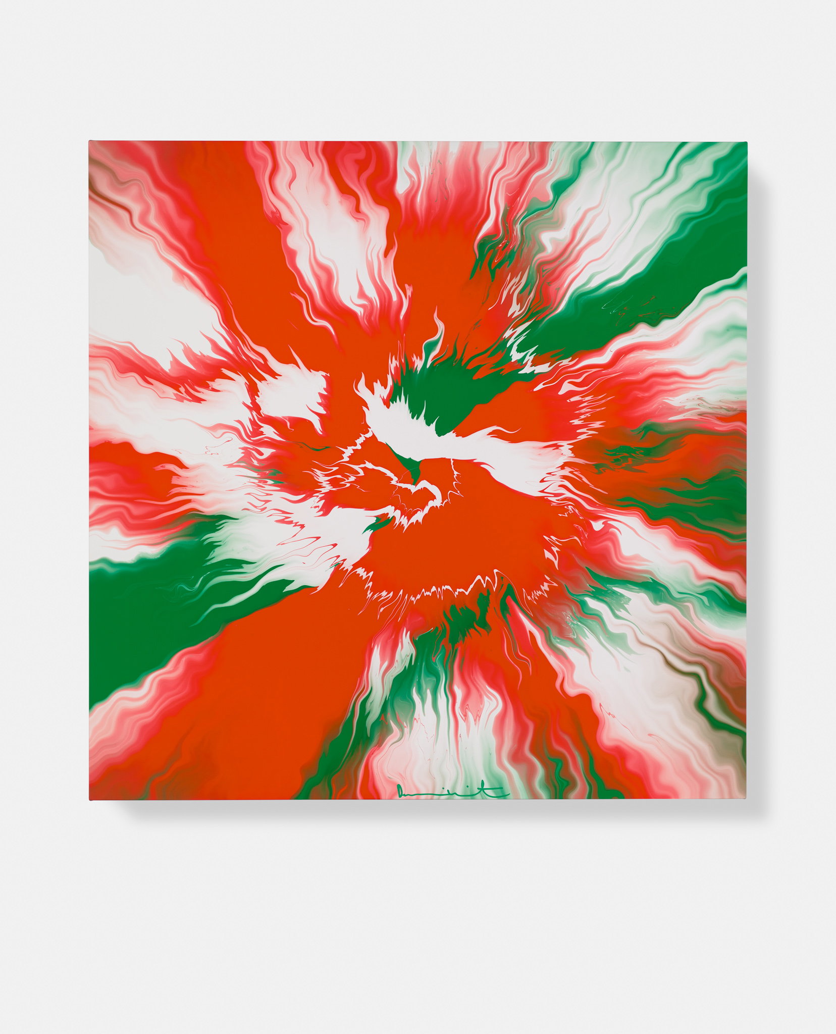 Beautiful, Almost Unearthly, Truly Wondrous, Most Benignant And Lofty Bursting River Painting image #1 main image