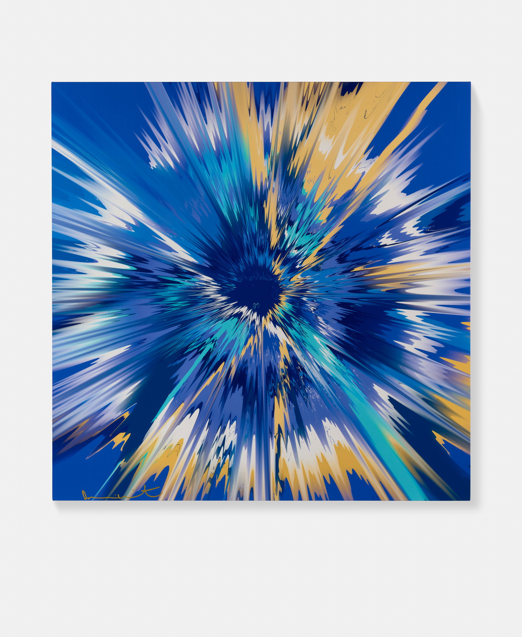 Beautiful, Extremely Praiseworthy, Somewhat Paradoxical, Noble And Gallant Vapor Painting image #1 main image