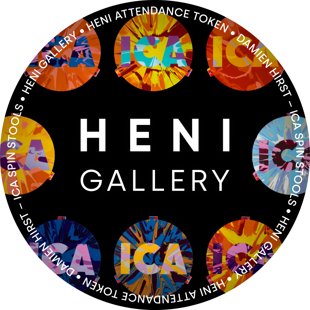 ICA Spin Stools by Damien Hirst