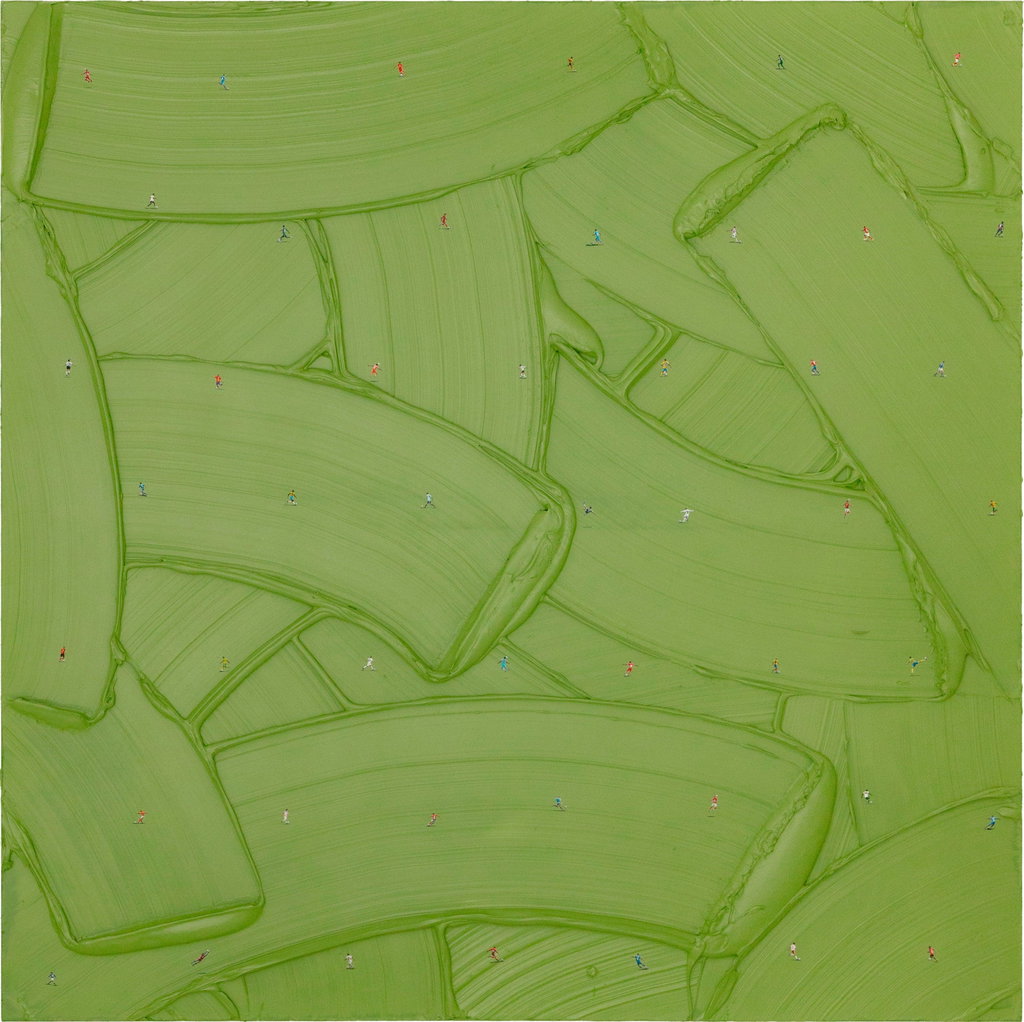 From Every Corner by Werner Bronkhorst sold for $283,800. Image courtesy of Phillips