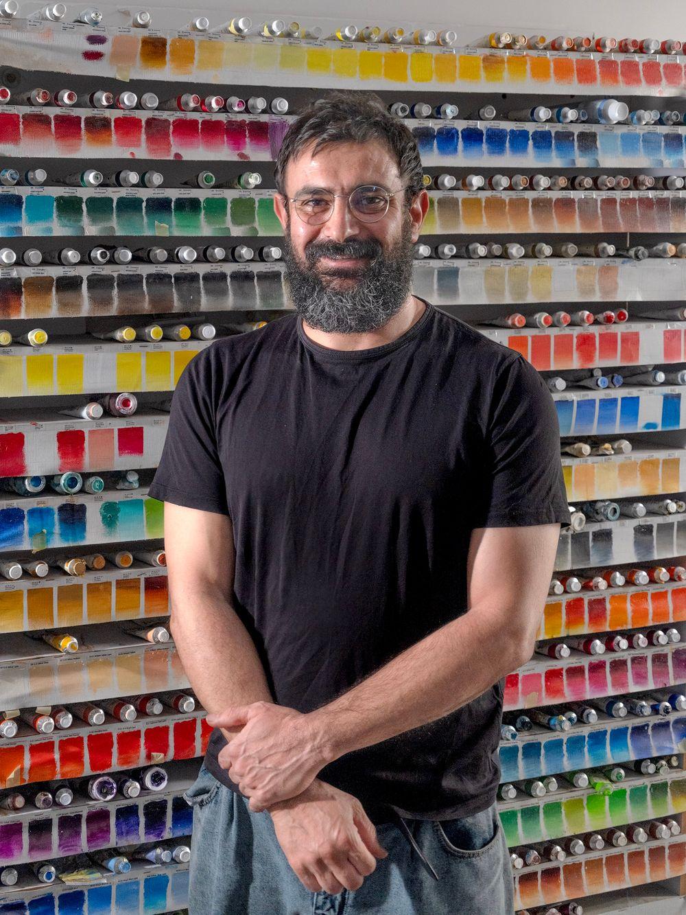 Portrait of Medy Ghadyanloo, courtesy of Perrotin.