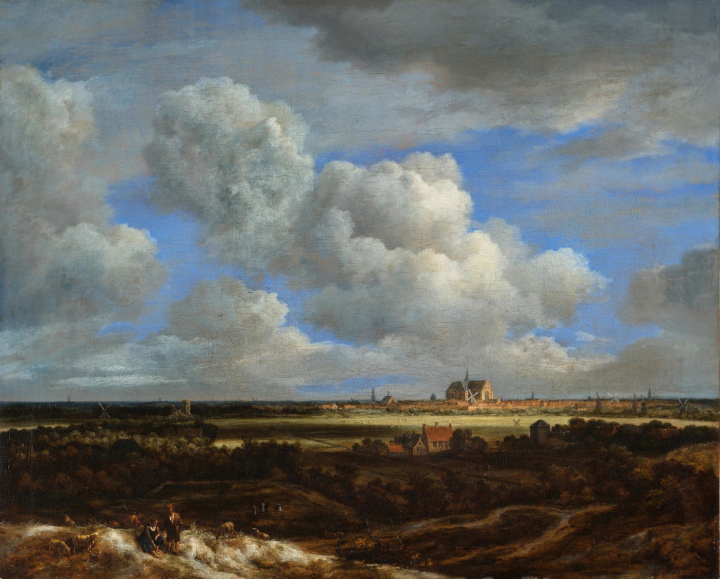 View of Haarlem from the Northwest by Jacob van Ruisdael sold for $2.5m. Image courtesy of Sotheby's