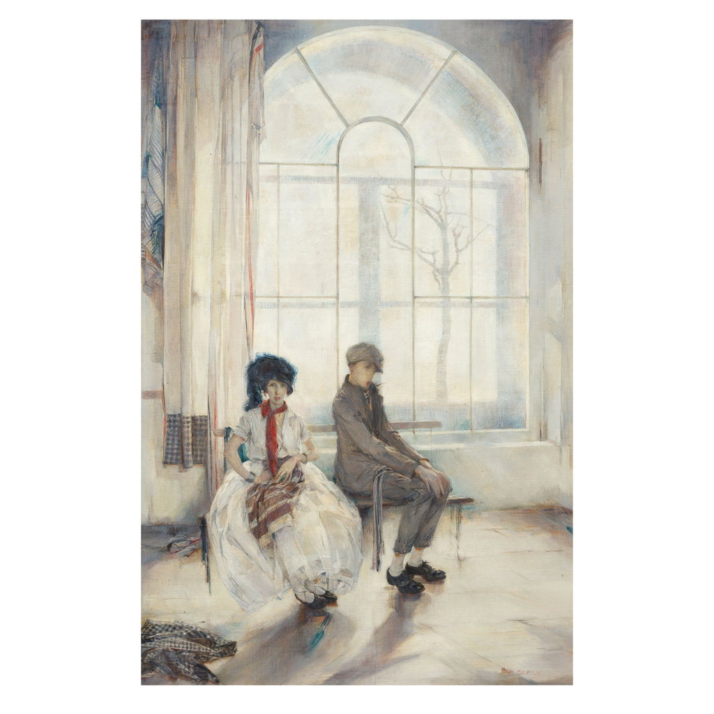 The Future by Madelaine Green sold for $32,200. Image courtesy of Bonhams