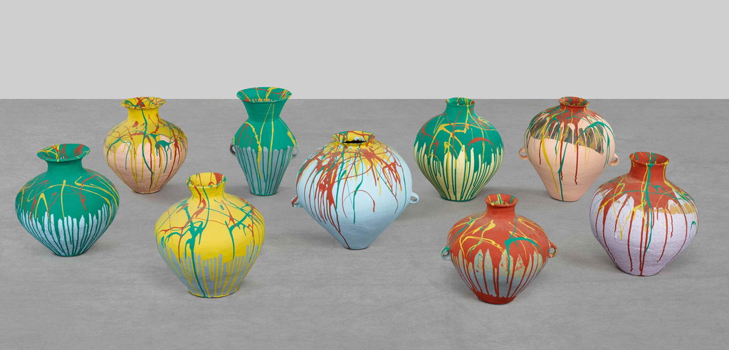 Colored Vases. Image courtesy of Sotheby's