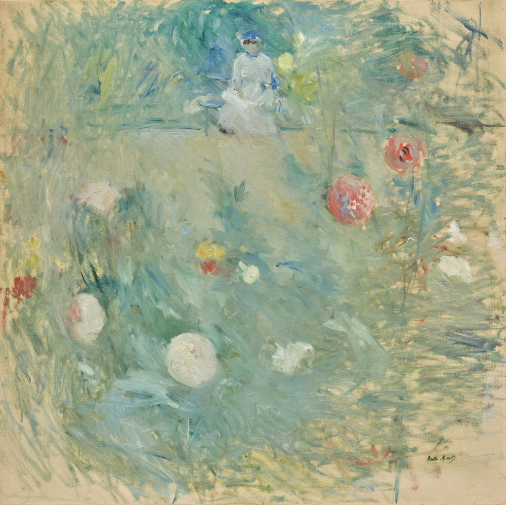 Nurse at the Back of a Garden by Berthe Morisot sold for $630,200. Image courtesy of Christie's