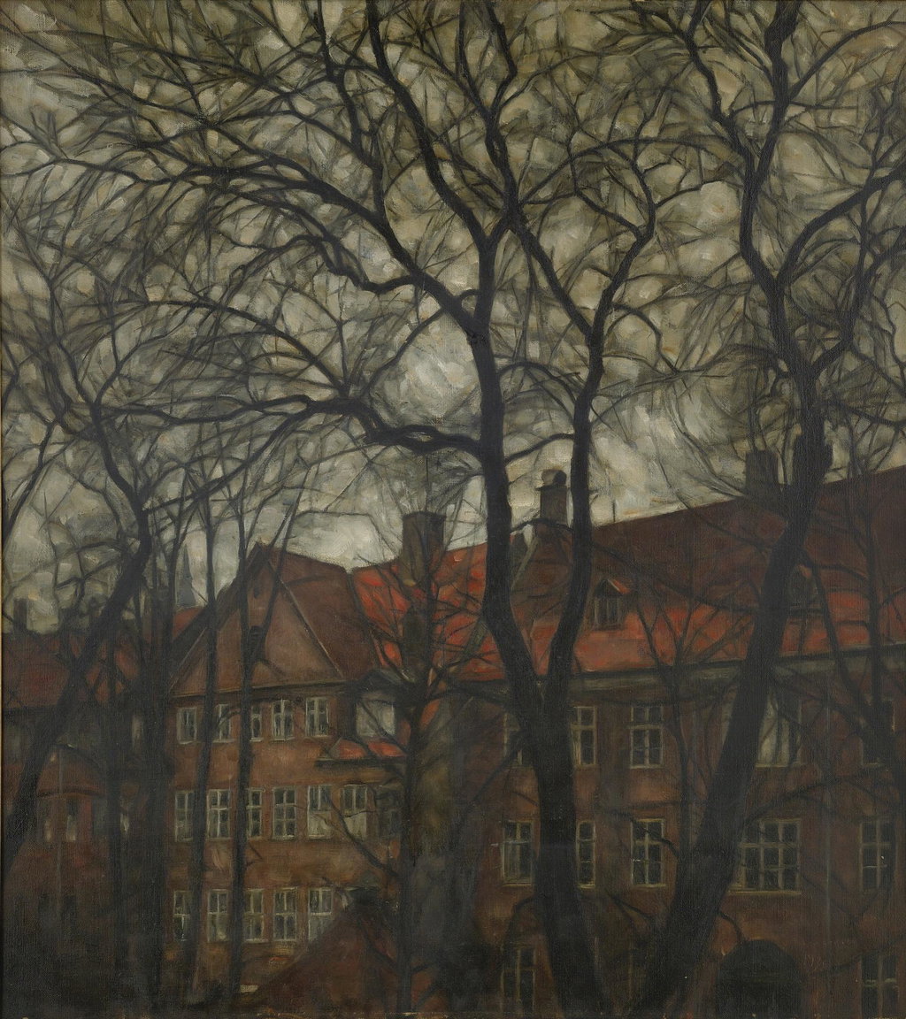View Of Noggerade, Copenhagen (1926). Sold for $25,300 in 2016. Image courtesy of Sotheby's