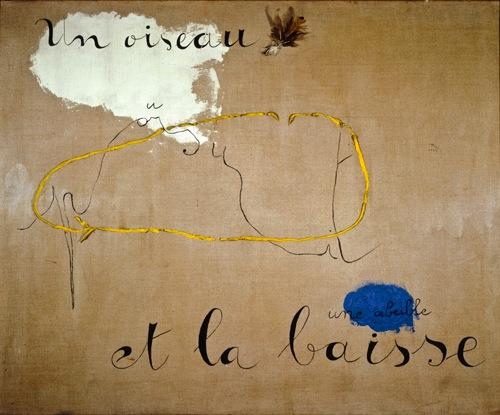 Un Oiseau Pousuit une Abeille et la Baisse (1927). Sold for $330,000 in 1979. Image courtesy of Sotheby's