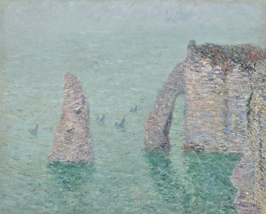 The Needle and the Porte d’Aval (Étretat). Image courtesy of Christie's