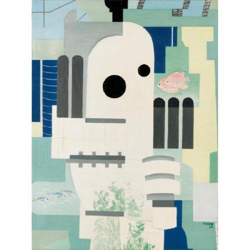 Le Plongeur (1926). Sold for $797,400 in 2010. Image courtesy of Sotheby's