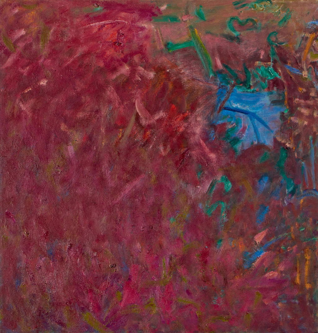 Untitled by Pat Passlof sold for $177,800.
Image courtesy of Sotheby's, Online