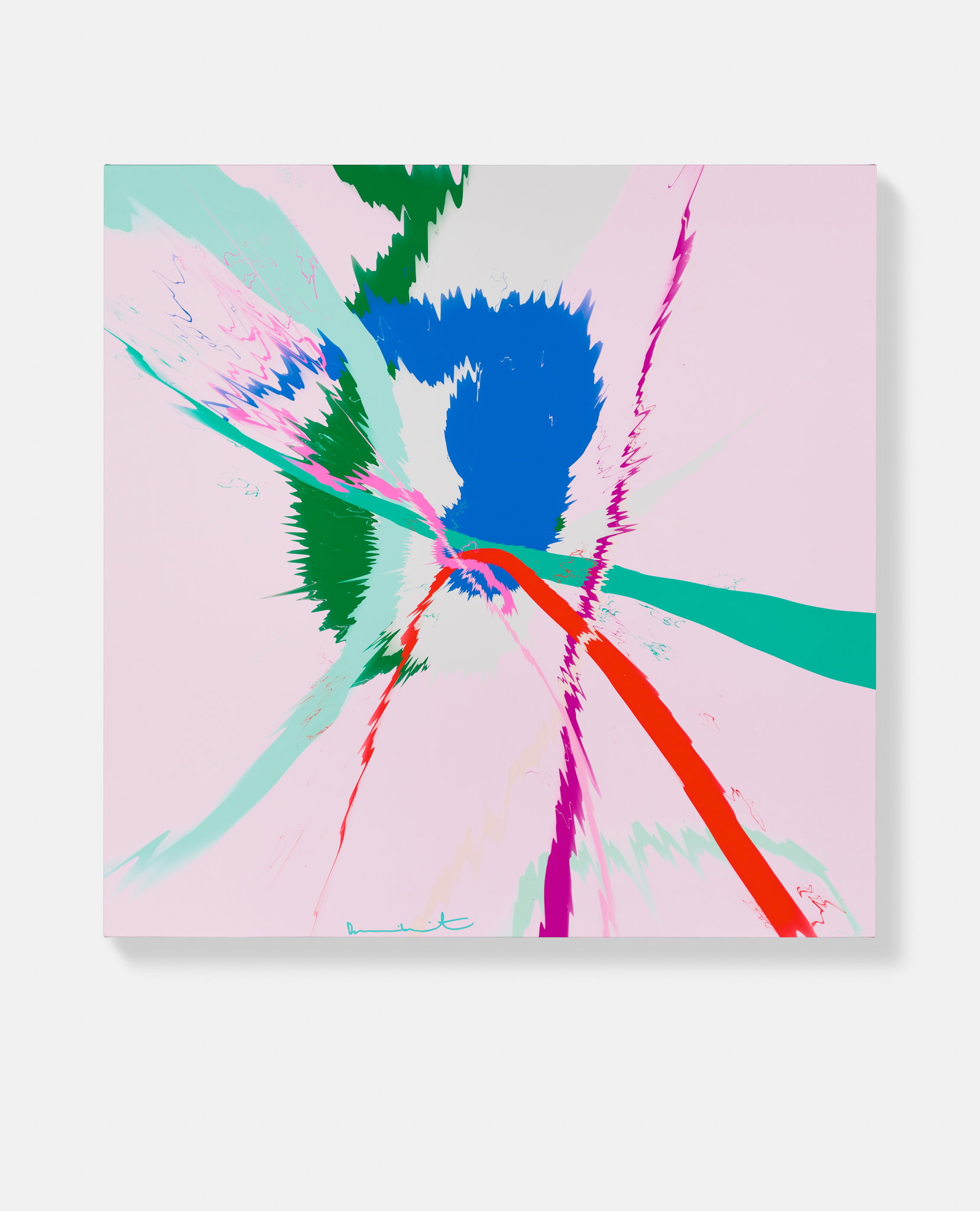 Beautiful, Ever Blissful, Highly Incense-Laden, Enigmatical, Very Sensuous Gyration Painting image #1 main image