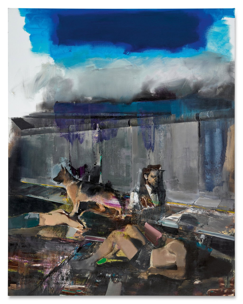 The Blue Rain. Image courtesy of Sotheby's