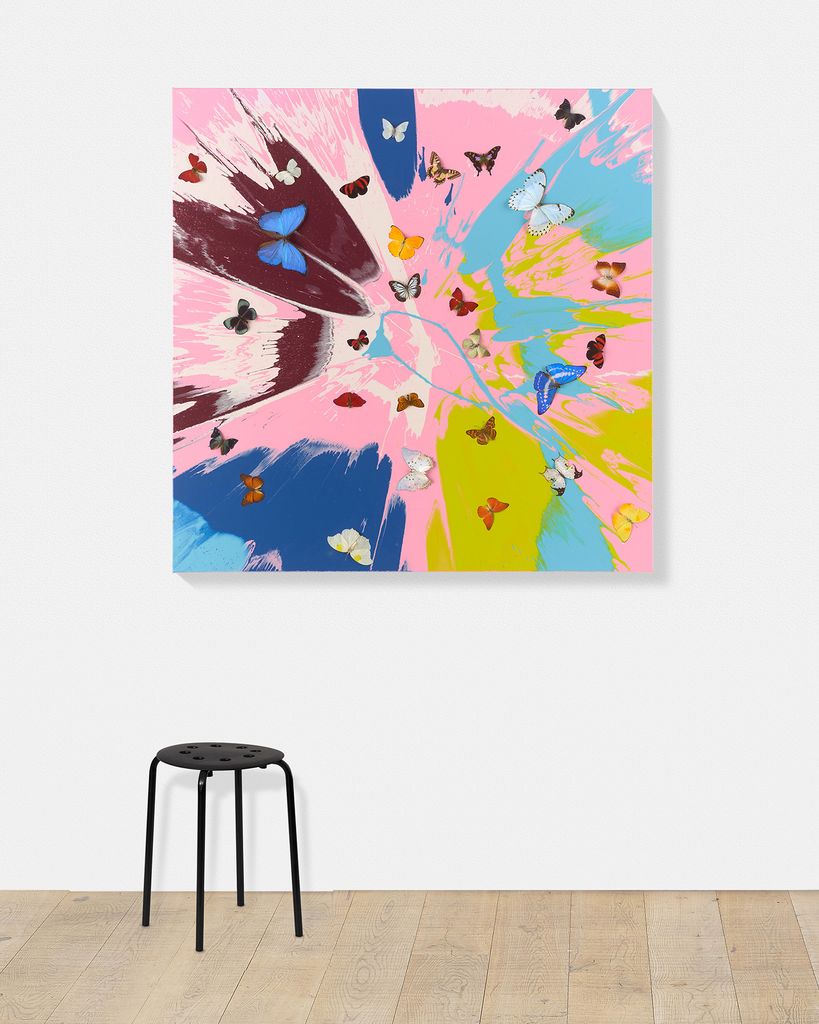 Beautiful For Today We Have Joy Painting (with Butterflies) scale image