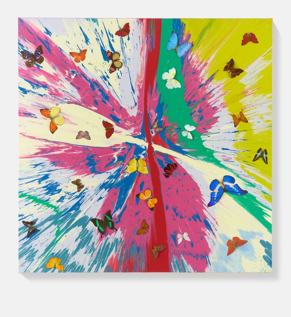 Beautiful Chemical Messenger of Joy Painting (with Butterflies) 1 main image