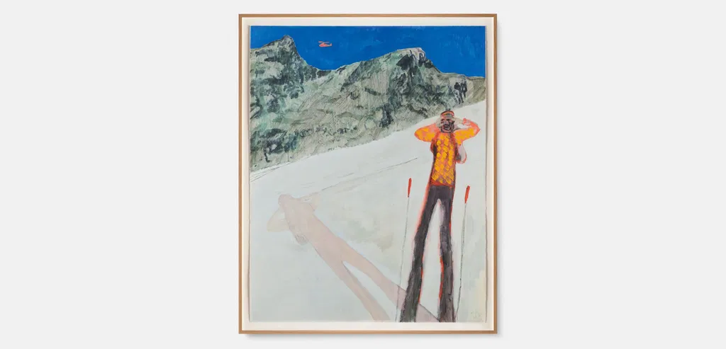 D1-3 Lost, Zermatt, Peter Doig, 2022