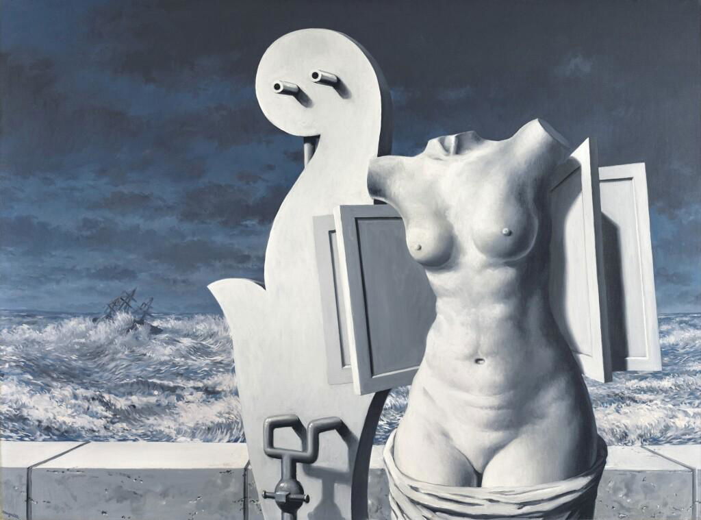 La Statue volante by Rene Magritte estimated at $12.22m.
Image courtesy of Sotheby's