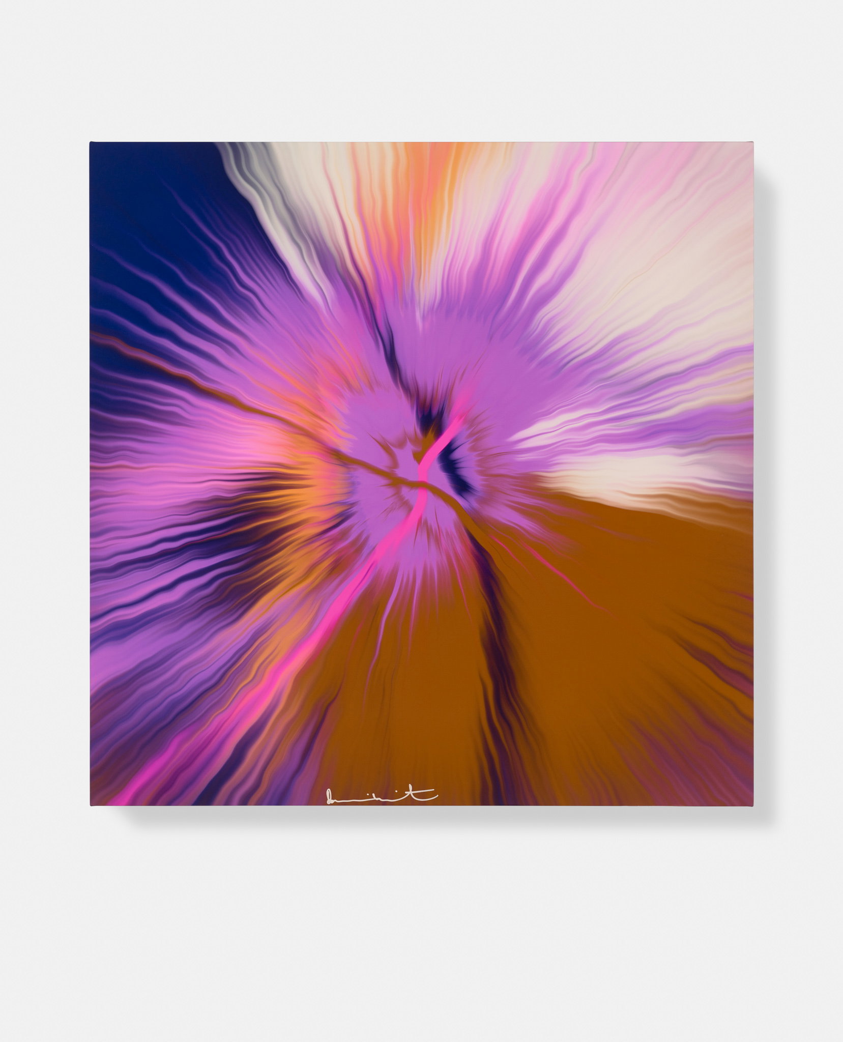 Beautiful, Paper-Cutting Arc-Light Star System Painting image #1 main image