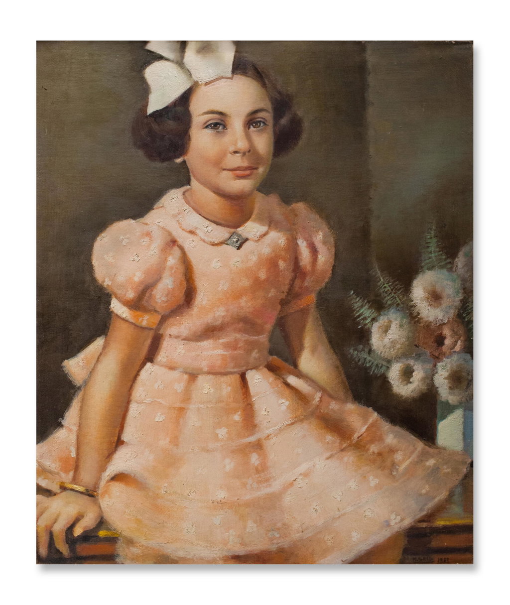 Portrait de Princesse Fadia (Portrait of Princess Fadia) by Mahmud Said estimated at $400,000 (low) to $600,000 (high). Image courtesy of Christie's