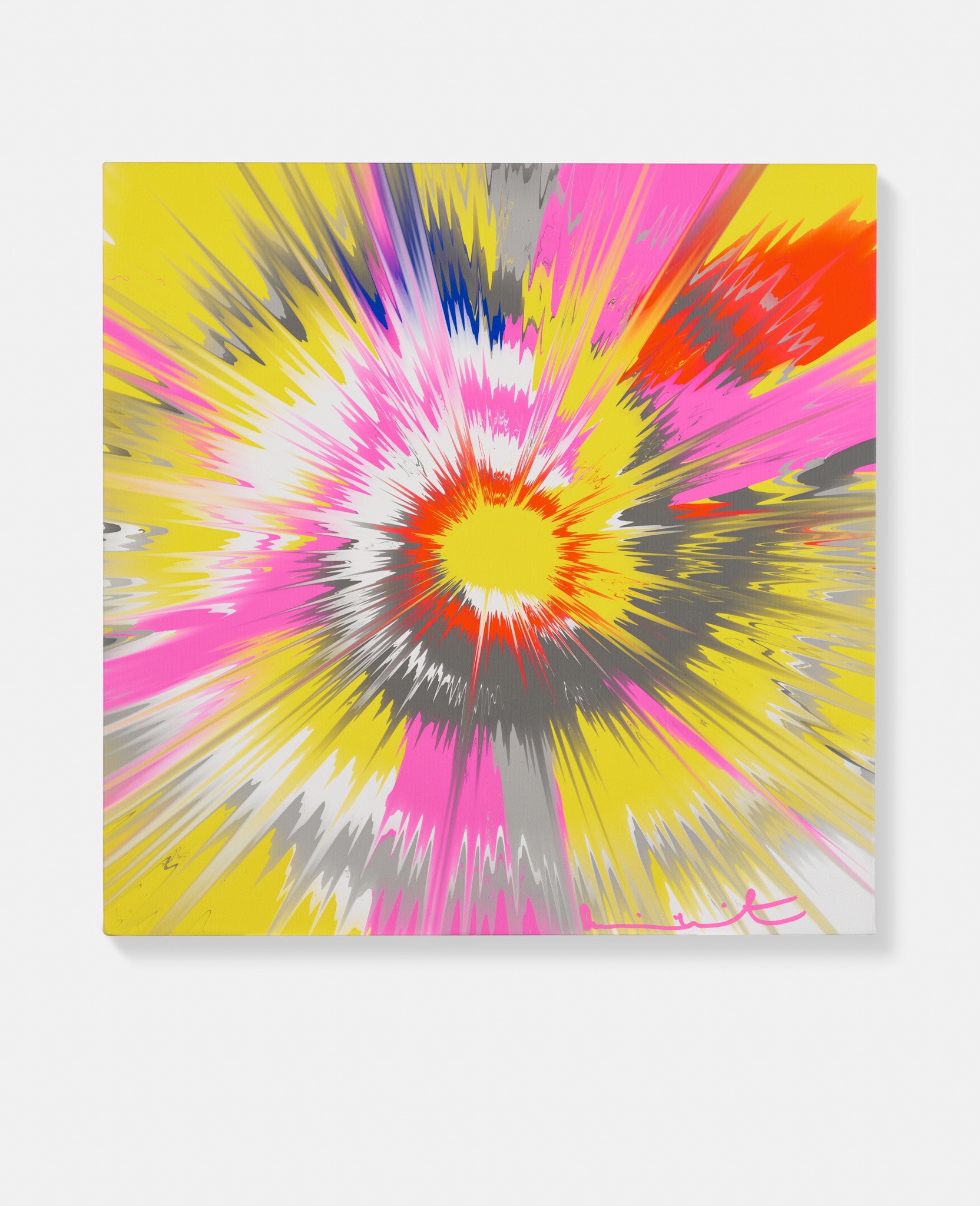 Beautiful, Invisible But Vital, Though Indestructible, Just Yet Perfected, Pure And Fair Vapor Painting image #1 main image