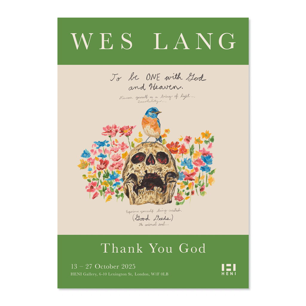 Wes Lang - Thank You God Poster: To be ONE with God and Heaven image #1 main image