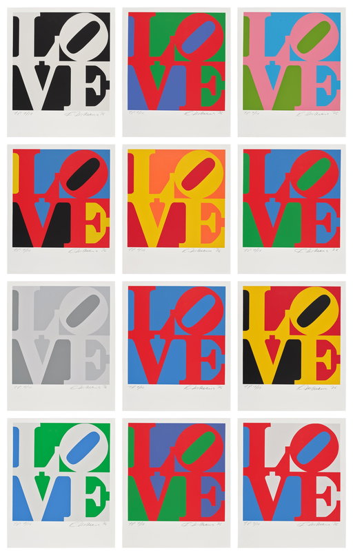 Robert Indiana Work Heads to Auction