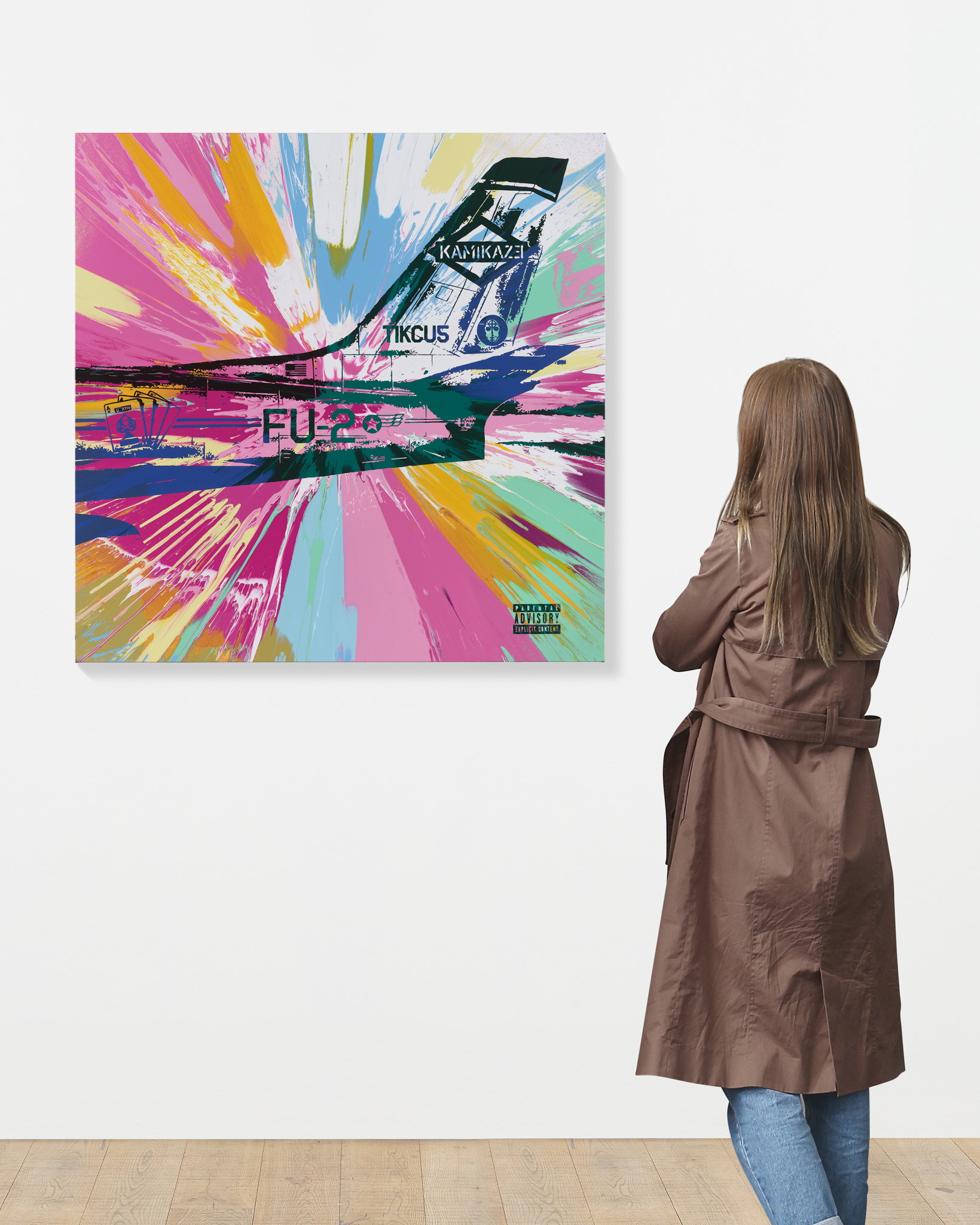 Beautiful, Eminem, Kamikaze Painting scale image