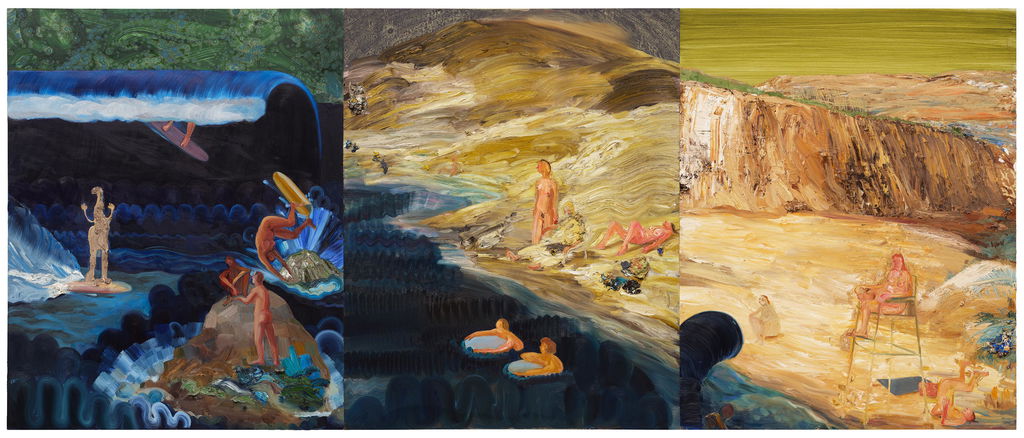 Team Shredder by Nicole Eisenman sold for $546,100.
Image courtesy of Phillips