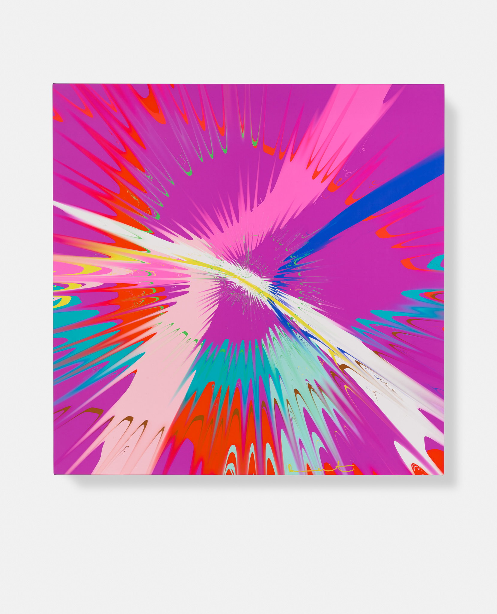 Beautiful, Exceptionally Intelligent, Unalterable Explosion Painting image #1 main image