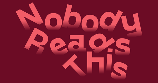 Call for exhibitors to Nobody Reads This: Art Book Fair 2026