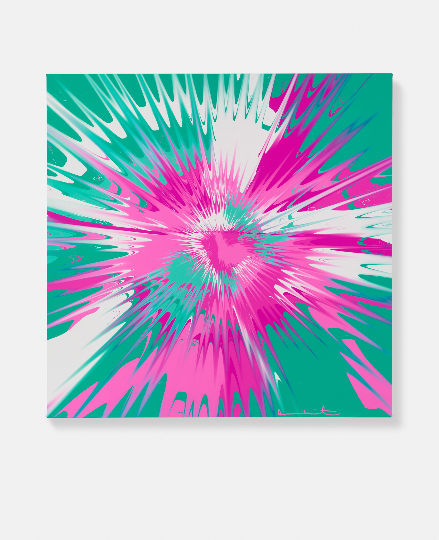 Beautiful, Sufficiently Advanced, Monotonously Serene Explosion Painting image #1 main image