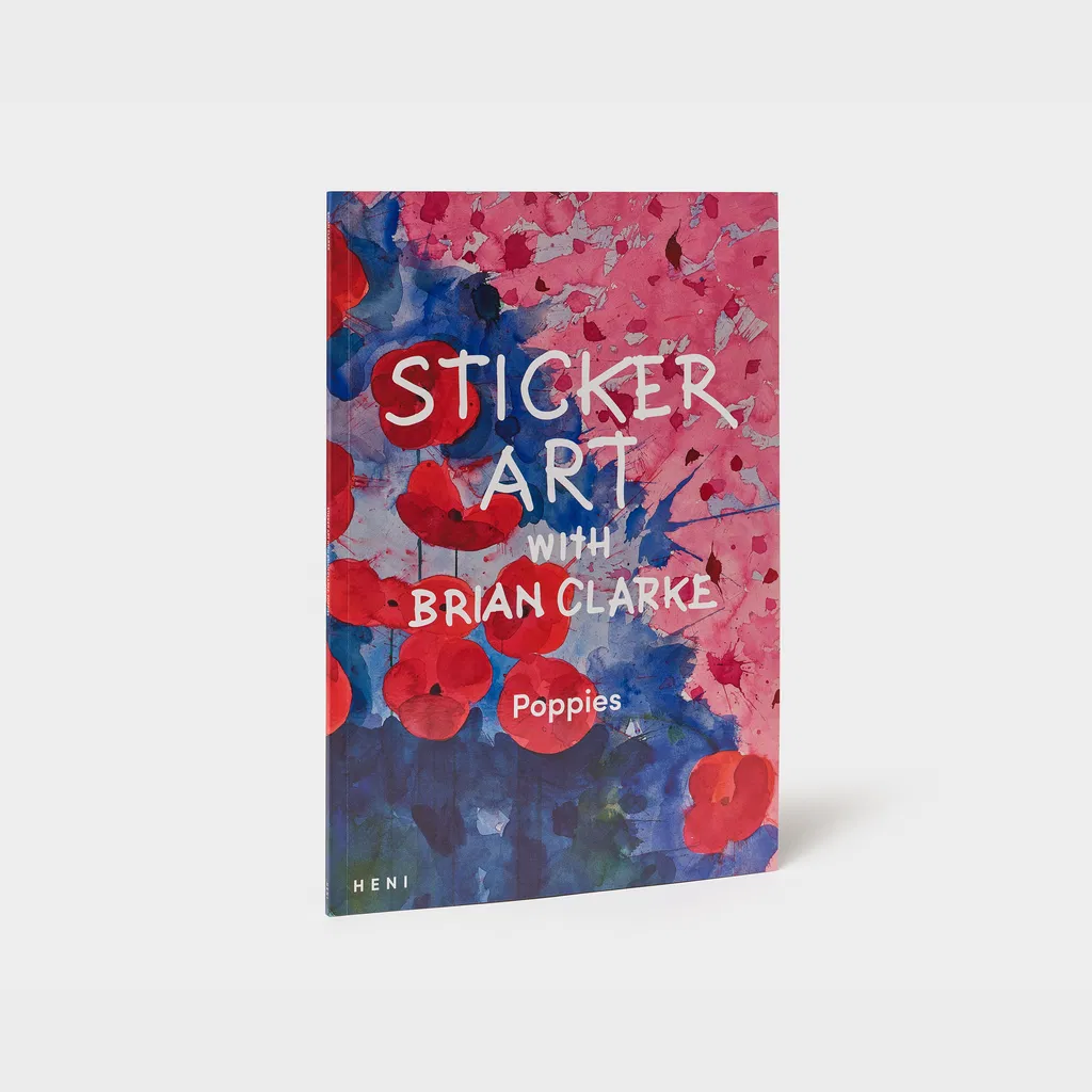 Sticker Art with Brian Clarke: Poppies image #5