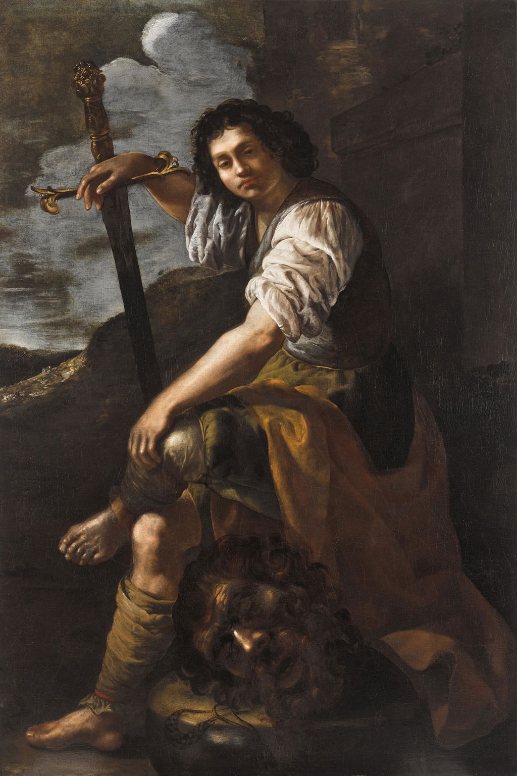David with the head of Goliath. Image courtesy of Sotheby's