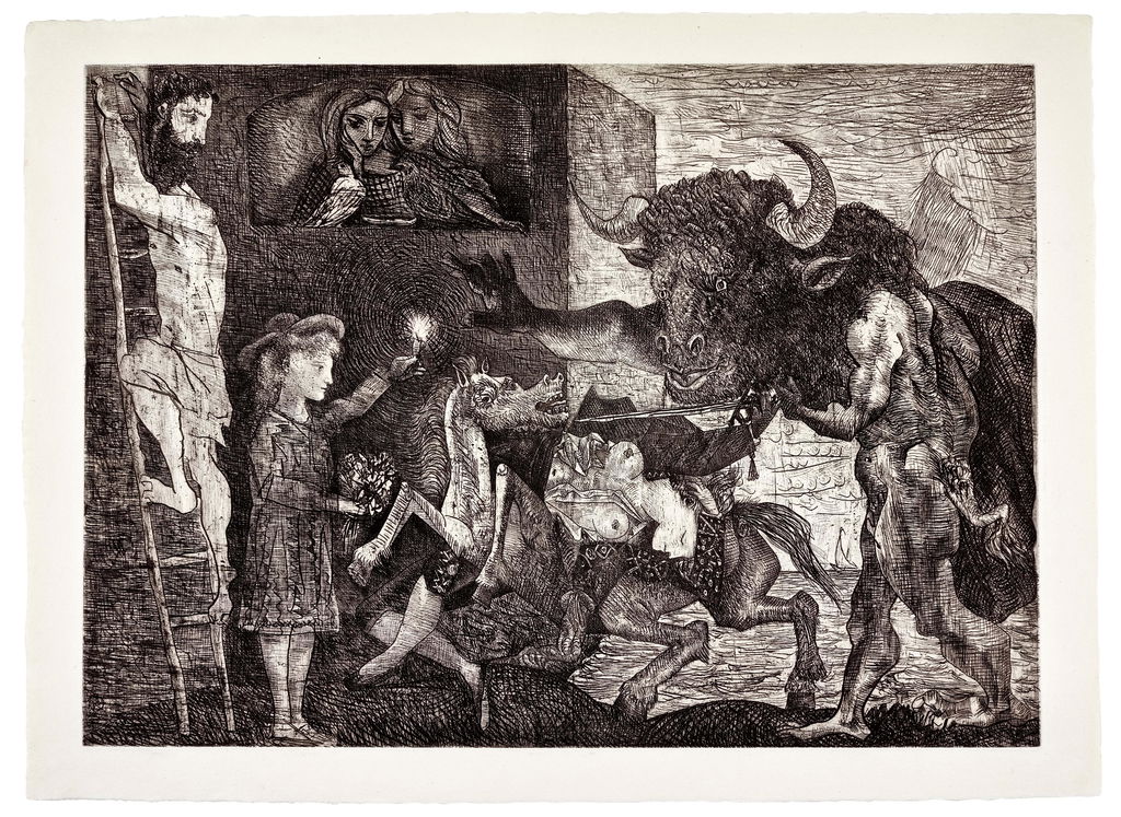 La Minotauromachie. Image courtesy of Sotheby's