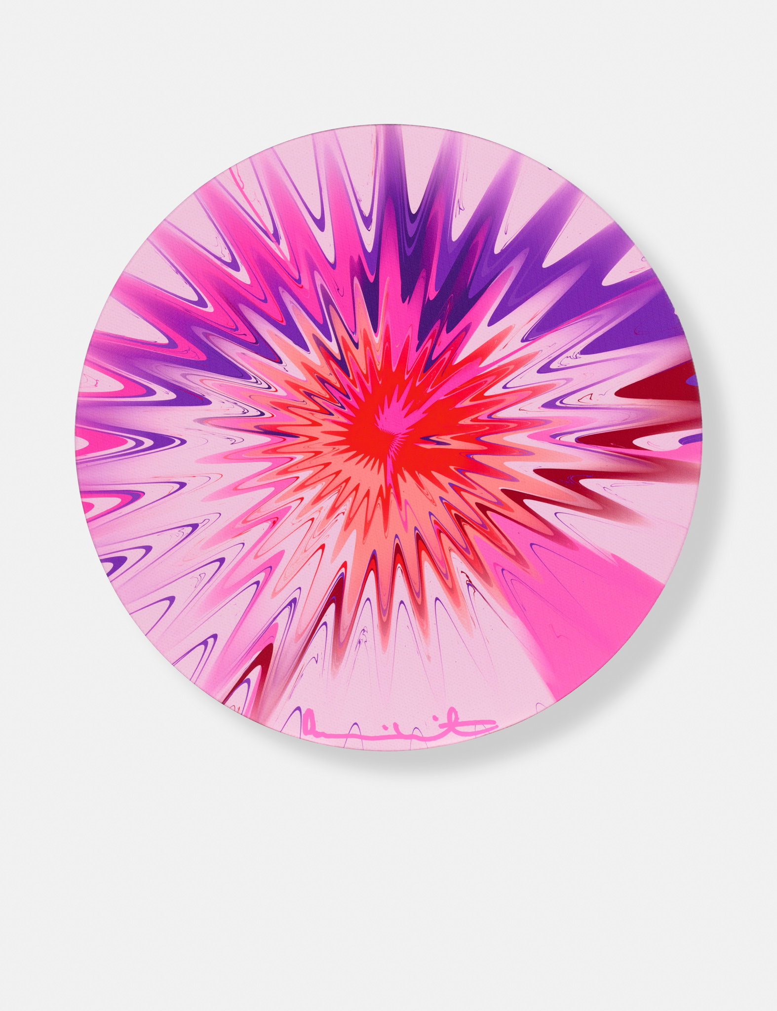 Beautiful, Once Accursed, Wondrous And Radiant Implosion Painting image #1 main image