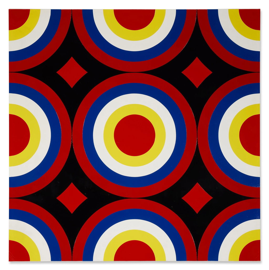 7-70 (The Diamond Series) (1970). Sold for $69,800 in 2023. Image courtesy of Sotheby's