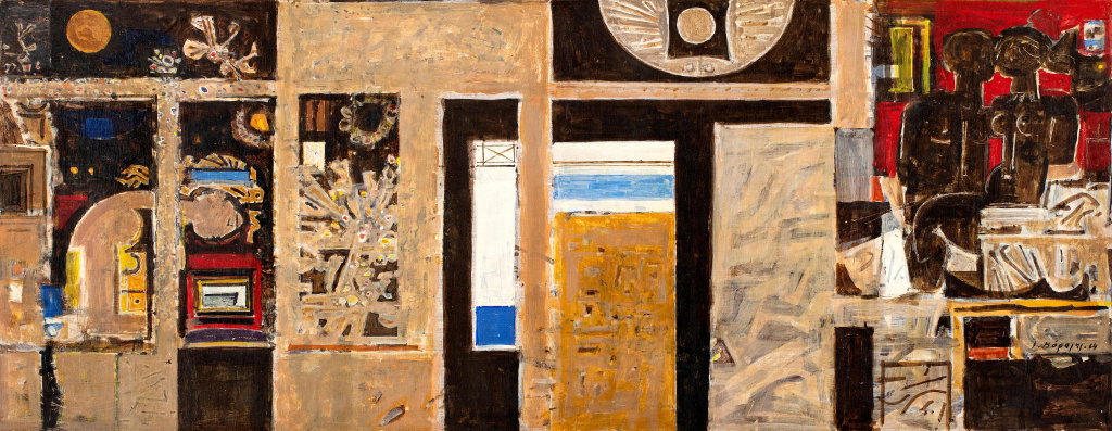 Spring by Yannis Moralis sold for $354,200. Image courtesy of Bonhams Cornette de Saint Cyr