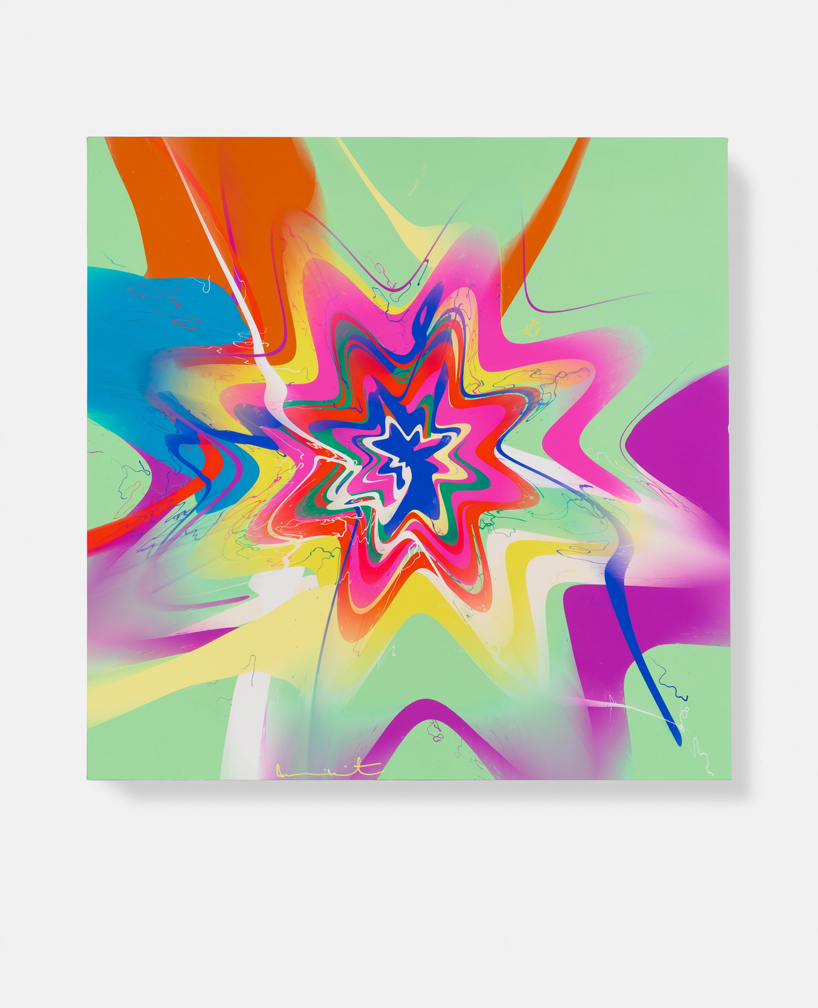 Beautiful, Really Solid, Well Greased, Choral And Orchestral Aura Painting image #1 main image