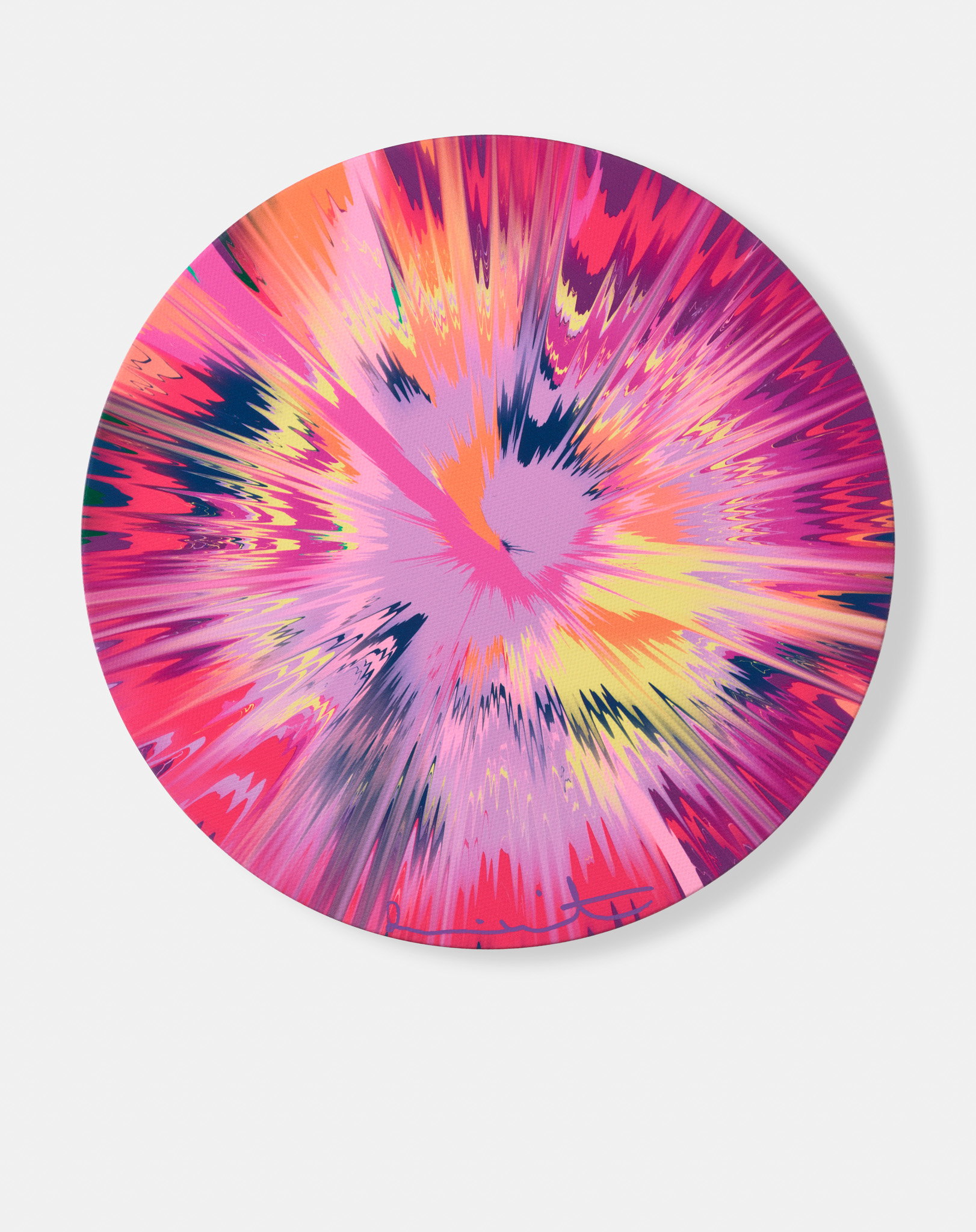 Beautiful, Just, Very Circumscribed, Truly Philosophic, Noble And Heroic Vapor Painting image #1 main image
