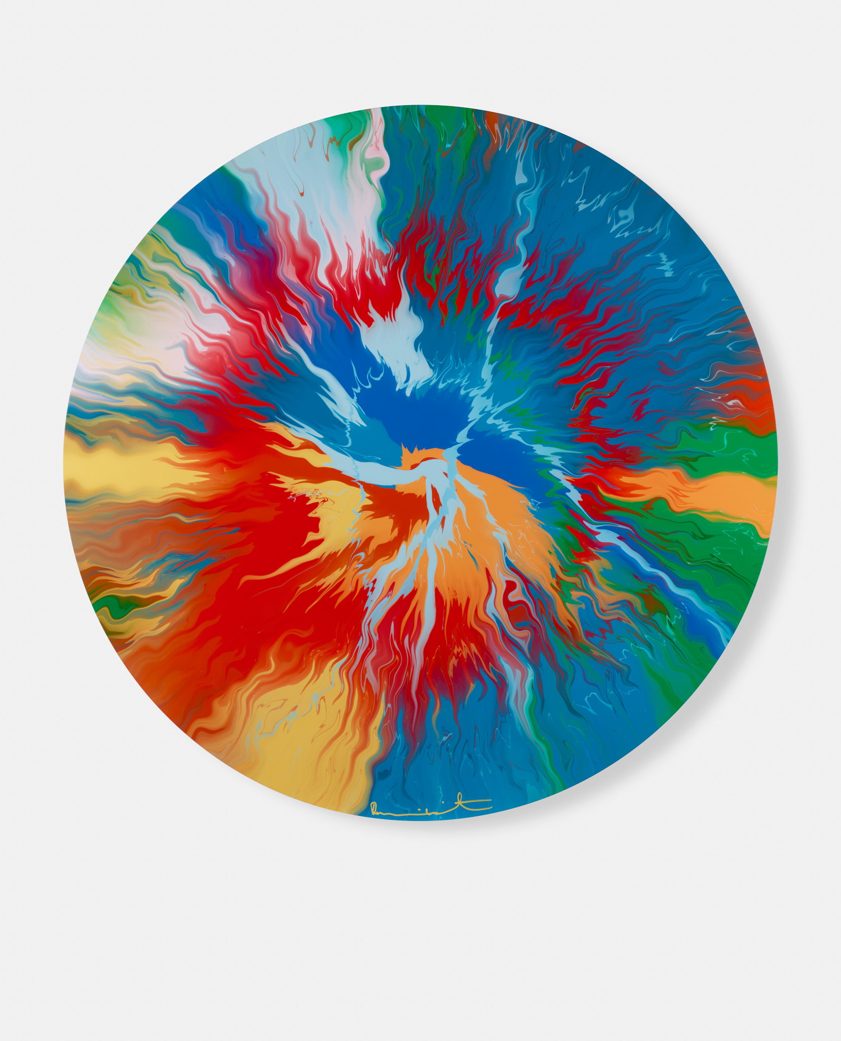 Beautiful, Only Strong, Uncultivated Bursting River Painting image #1 main image