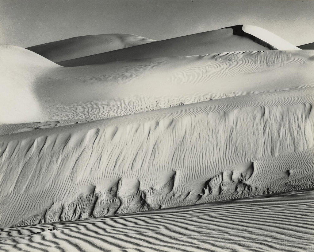 Dunes, Oceano, 1936 by Edward Weston sold for $105,600. Image courtesy of Christie's
