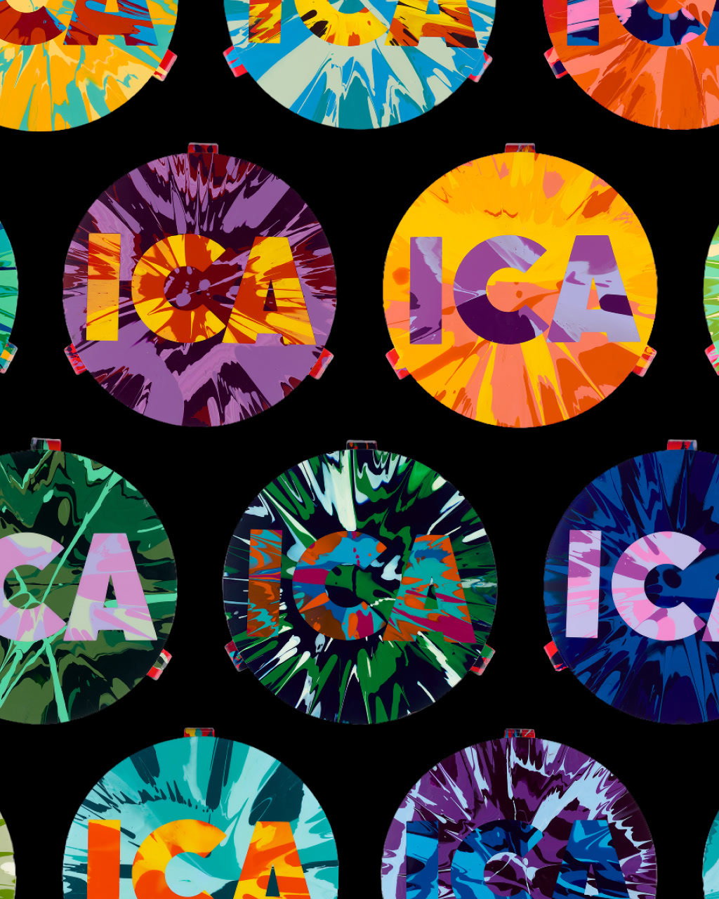 Damien Hirst: ICA Spin Stools | HENI Exhibitions